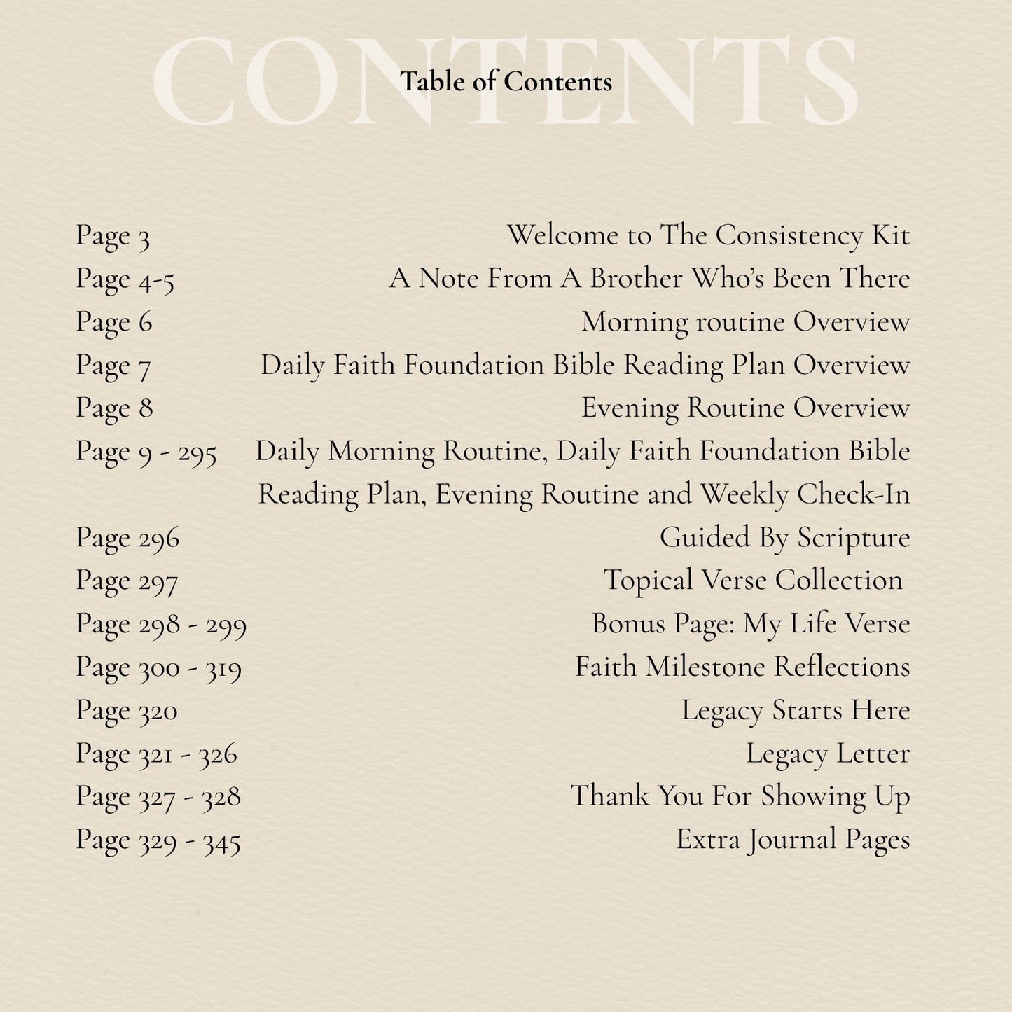 The Consistency Kit